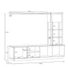 Salones Tus cosas de casa | Composici N 200Cm. Poly Pody