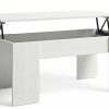 Auxiliares Tus cosas de casa | Mesa Elevable Low Blanco Nordic