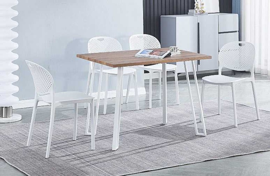 Salones Tus cosas de casa | Conjunto Mesa + 5 Sillas Jansen